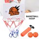 thumbnail image 1 of Mini aro de baloncesto portátil montado en la pared interior del hogar del juguete del tablero de baloncesto con la bola y la bomba de aire, 1 of 5