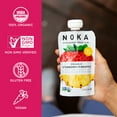 Noka Superfood Smoothie, Organic Strawberry Pineapple, 4.22 oz