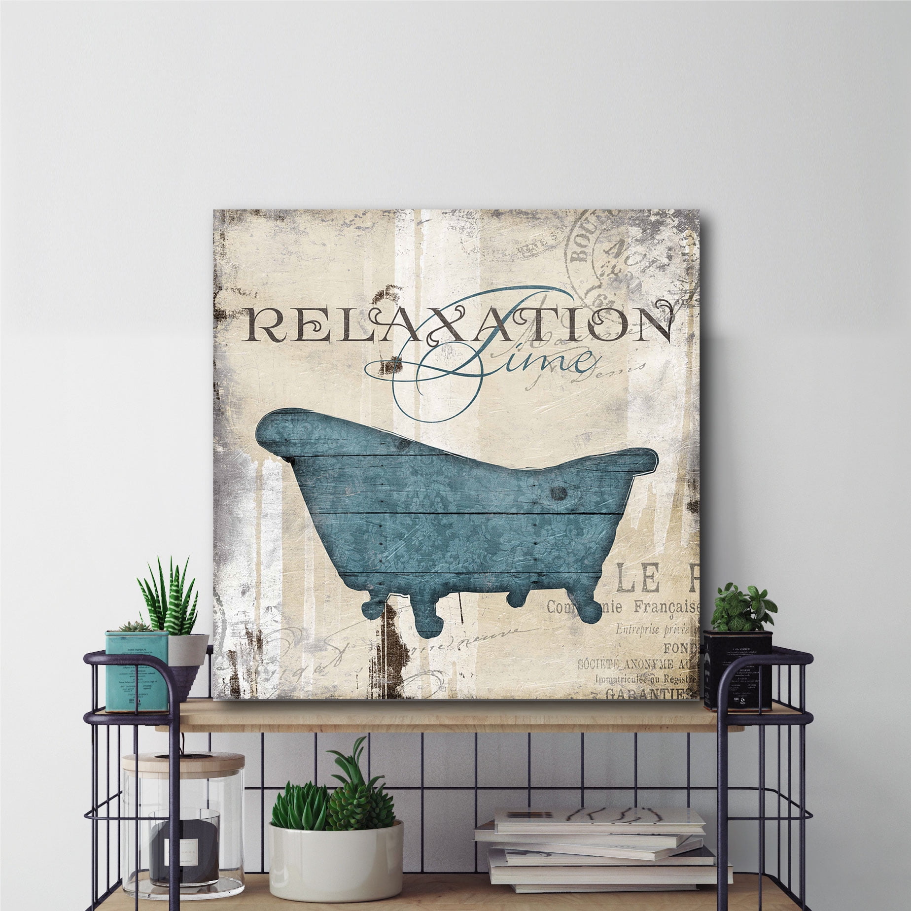 Relaxation Time I Gallery-Wrapped Canvas Wall Art, 16x16