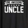 thumbnail image 3 of Instant Message - One Awesome Uncle - Men's Long Sleeve T-Shirt, 3 of 6