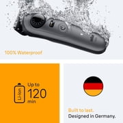 Braun All-in-One Series 5 Trimmer Kit, 40 Lengths, Ultra Sharp Blade, AIO 5510, Moonstone Grey