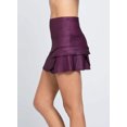 thumbnail image 3 of Lucky in Love womens  All That Shimmers Mini Skirt, m, Orange, 3 of 9