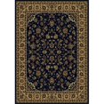 thumbnail image 1 of Radici 953-1344-NAVY Castello Rectangular Navy Blue Traditional Italy Area Rug- 2 ft. 2 in. W x 7 ft. 7 in. H, 1 of 1