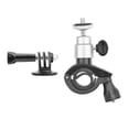 thumbnail image 3 of OULII 1 Set Action Camera Clip Mount Black Metal Rubber ABS For Outdoor Degree Rotation, 3 of 7