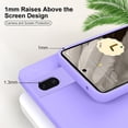 thumbnail image 4 of Slim Liquid Silicone Case for Google Pixel 7A,with Scratch-Resistant Microfiber Lining Anti-Slip and Shock Absorption Soft Silicone Protective Case for Google Pixel 7A 5G 2023 (Purple), 4 of 14