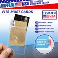 thumbnail image 4 of Porta tarjetas MIFFLIN VERHLD000CLR vertical de PVC transparente resistente al agua pack de 250 unidades, 4 of 5