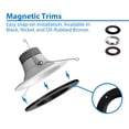 thumbnail image 4 of NICOR DLR566121203KWHBF DLR56(v6) 5/6-inch White 1200 Lumen 3000K Recessed LED Downlight with Baffle, 4 of 9
