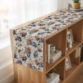thumbnail image 6 of Table Runners 72 Inches Long Dress Scarves, Spring Flowers Farmhouse Kitchen/Dining Table Runner, Coffee Tablerunners, Farmhouse Botanical Seasonal Floral Herbs 14x72 Inch, 6 of 9