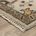 thumbnail image 2 of Oriental Weavers Majorca Hand-made Wool Area Rug - MAJ08 - 2'6" x 10' - in Ivory/ Multi - Vintage Inspired, Hand-Made Wool Rugs, Entryway, Hallway Runner Rug, 2 of 5