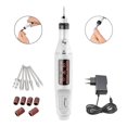 thumbnail image 1 of Electric Nail Cutter Nail File Manicure Pedicure Nail Studio Set Including 6 Bits Pedicure Set Professional Nail Studio Cutter Nail File For Home And Salon Eu Plug (White), 1 of 7
