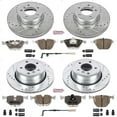 thumbnail image 3 of Power Stop Front and Rear Z26 Street Warrior Brake Pad and Rotor Kit K5440-26, 3 of 9