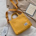 thumbnail image 5 of Sac Fourre-Tout Décontracté en Velours Côtelé pour Femmes, Sac d'Épaule, Art Rétro, Toile, Sacs Bandoulière pour Femmes 2022, Sacs à Main en Coton à Fermeture Éclair, 5 of 5