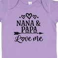thumbnail image 4 of Inktastic Nana Papa Love Me Grandchild Boys or Girls Baby Bodysuit, 4 of 5