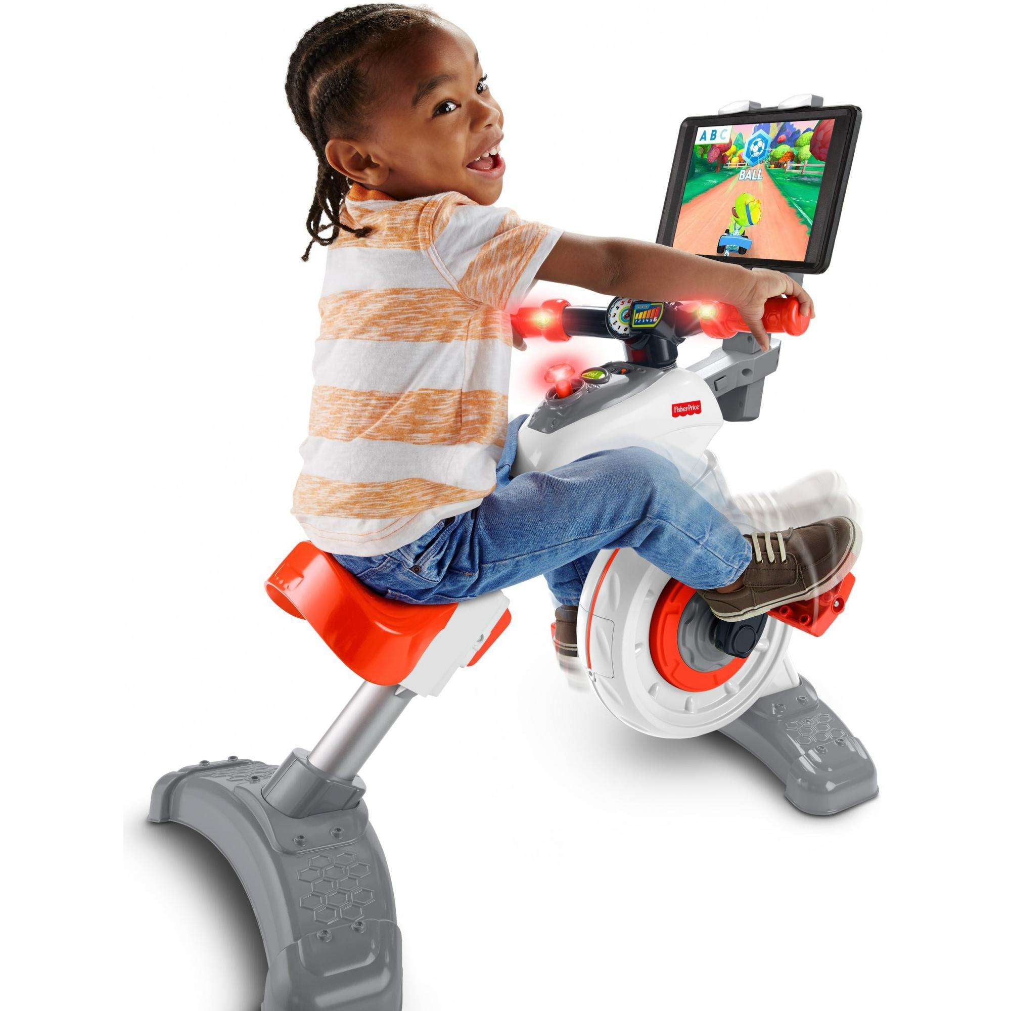 Gaming Racing NEW Home Play Gift Fisher-Price Think Learn Smart Cycle Driving 