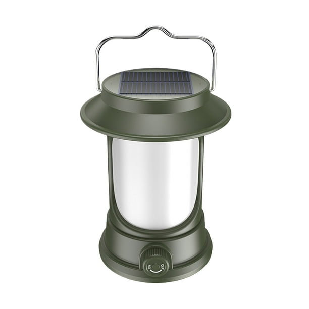 Billuyoard Lámpara recargable portátil del ABS para acampar y pescar Lámparas llevadas recargables portátiles Luz que acampa Iluminación y accesorios