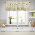 thumbnail image 5 of Valances for Windows Rod Pocket Short Curtain for Bathroom Living Room Bedroom 1 Panel 42x12in, 5 of 9