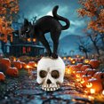 thumbnail image 5 of 100Fens Black Cats Festival Decorations Halloween Ornaments Home Tabletop Decorations Fall&nbsp;Decor, 5 of 7