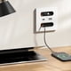 thumbnail image 4 of Enchufe Inteligente Universal con Cable de Carga, Carga Rápida de 20 W, Puerto USB C, Panel de Pared para PC, Carga de Teléfono Móvil Tipo C., 4 of 5