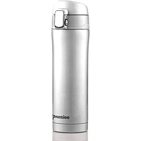Insulated Stainless Steel Coffee Travel Mug, Leak Proof, One Touch Lock Lid, 16 Oz Beverage Bottle,