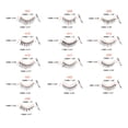 thumbnail image 3 of Unique Bargains 7 Pairs 5D False Eyelashes for Halloween Black, 3 of 5