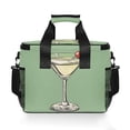 thumbnail image 7 of FORMRS Insulated Cooler Bag 24 Cans Capacity Soft Leakproof Lunch Box with Side Pockets, Lemon Juice, 7 of 7