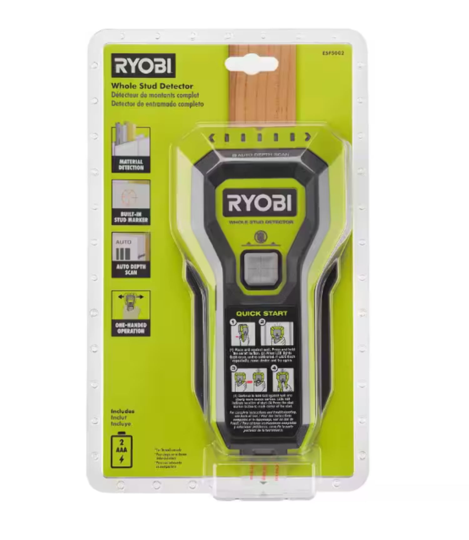 RYOBI Whole Stud Detector