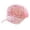 Pink, variant on Women Man Embroidered Flower Denim Cap Fashion Baseball Cap Topee Hats for Running Men