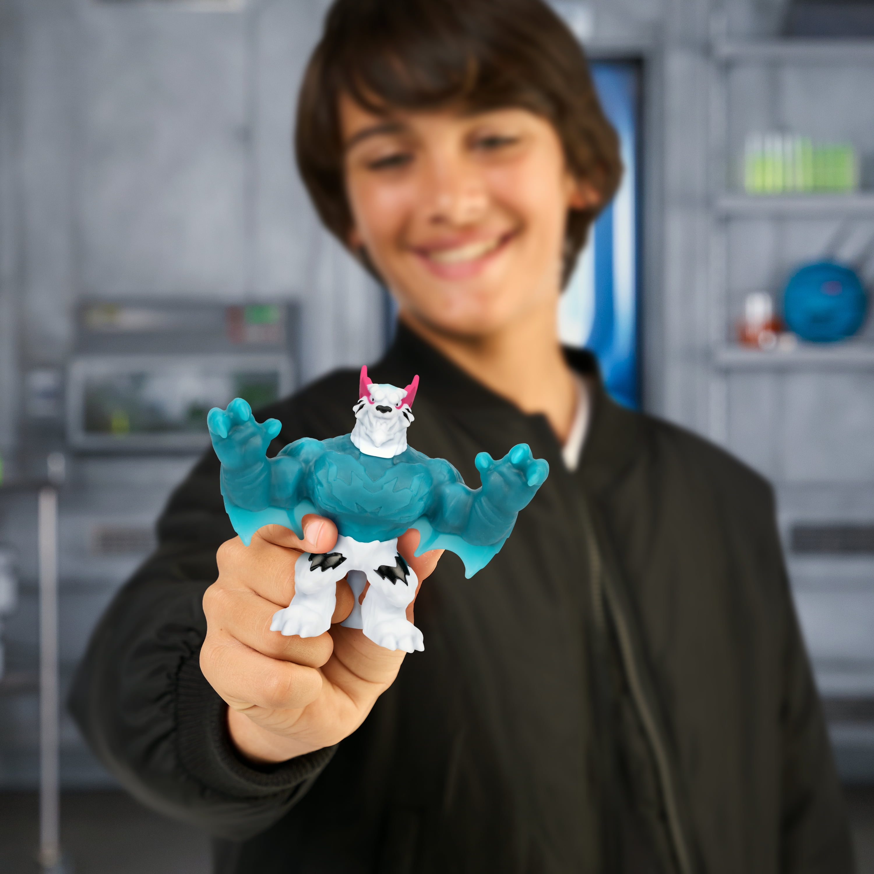 MRBEAST LAB, Hyper Fusion Stretchy Hero, 5 Inch, Tiger Dragon
