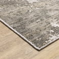 thumbnail image 2 of Oriental Weavers Nebulous Area Rug - 5091E - 2'3" x 7'6" - in Gray/ Ivory - Modern Style, Stain Resistant, Family and Pet Friendly , Entryway, Hallway Runner Rug, 2 of 3