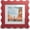 Red, variant on 4x4 Wavy Picture Frame with Mat for 3x3, Real Glass and Wooden​ Frame - Tabletop or Wall Hanging Photo Frame(1 Pack,White)