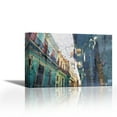 thumbnail image 1 of Havanagram Too - Contemporary Fine Art Giclee on Canvas Gallery Wrap - wall d?cor - Art painting - 27 x 18 Inch - Ready to Hang, 1 of 2