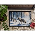 thumbnail image 3 of Carolines Treasures DAC7711MAT 18 x 27 in. Winter Wolves Doormat, 3 of 5