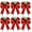 Red, variant on Dalrosia Christmas Bows Buffalo Plaid Bow Checkered Ribbon Bow with Pine Cone Christmas Tree Decoration Bows for Christmas Parties Christmas Trees Indoor Crafts