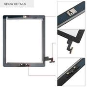 Touch Screen Digitizer Front Panel Glass Lens Repair For Apple For iPad 2