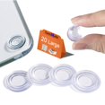 thumbnail image 1 of Protectores antideslizantes para tapa de vidrio FURNIMATE, 20 piezas, 24 mm, sin adhesivo, 1 of 7