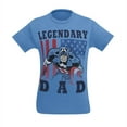 thumbnail image 3 of Captain America Legendary Dad Men's T-Shirt-3XLarge, 3 of 4