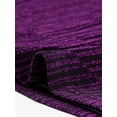 thumbnail image 5 of Agnes Orinda Women's Plus Size Blouses V Neck Metallic Short Sleeve T-Shirt Party Tops 4X Purple, 5 of 6