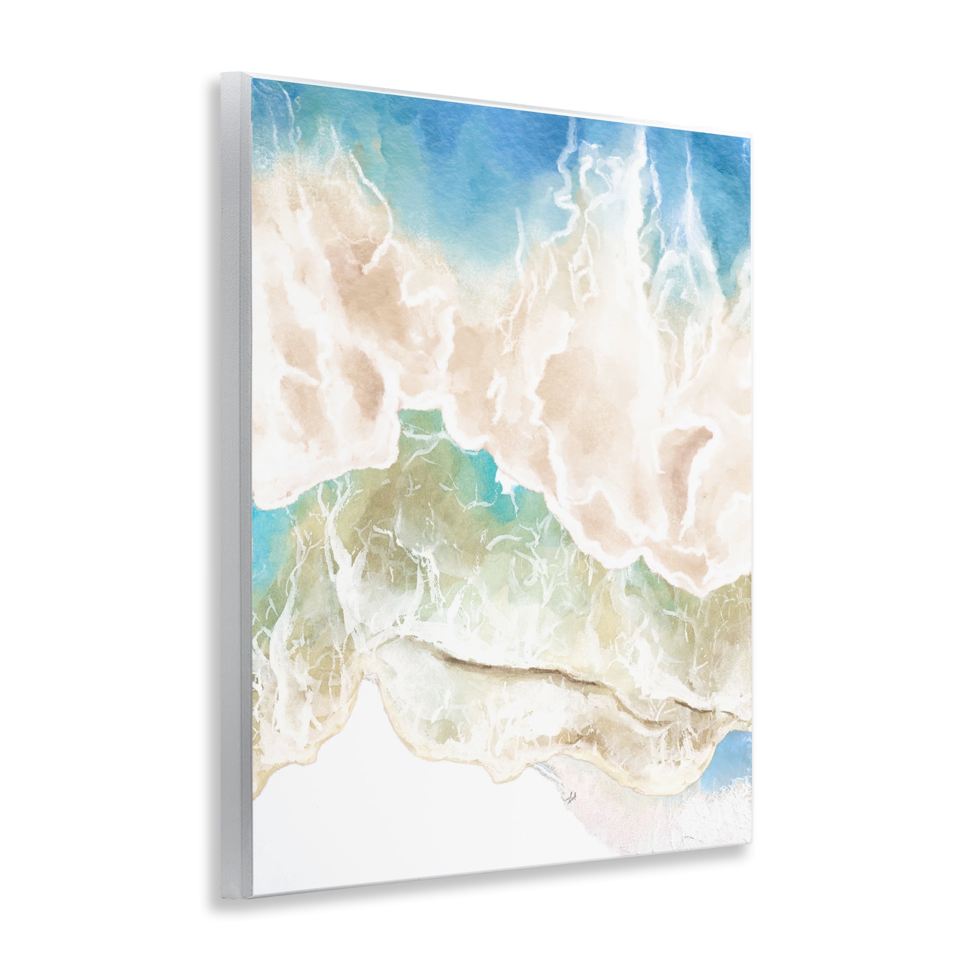 Stupell Industries Washed Away Tide Abstract Wall Plaque Art, design by Jesse Keith