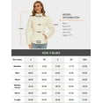 thumbnail image 4 of Women's Lightweight Packable Puffer Jacket Winter Warm Puffer Jacket Jacket with Stand Collor (Beige, XXL), 4 of 7