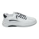 thumbnail image 1 of Zapatillas deportivas para hombre de piel sintética resistente al desgaste para viajes al aire libre (42) Blanco, 1 of 9