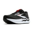 thumbnail image 2 of Brooks Men’s Ghost Max 2 Neutral Running & Walking Shoe - Black/White/Fiery Red - 8 Medium, 2 of 6