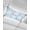 Blue, White, Denim, variant on Fluorescent Light Covers for Ceiling Lights 1 Piece, Blue Coral Coastal Magnetic Classroom Light Covers 4x2 Feet, Summer Nautical Ocean Beach Fluorescent Ceiling Filters for Office Classroom