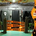 thumbnail image 5 of Halloween Decoration Caution Tape Warning Tape Danger Tape for Haunted Houses Yard Party Decor 3Pcs Orange, 5 of 6