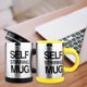 thumbnail image 2 of Taza de agitación automática de 400 ml con tapa Taza de café de agitación automática Mezcla automática de acero inoxidable eléctrica, 2 of 8