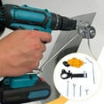 thumbnail image 6 of Electric Drill Shear Machine Metal Plate Nibbler Tool Easy to Use for Construction and Repair Applications, 6 of 9
