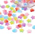 thumbnail image 1 of Coofit 120PCS Resin Charm DIY Heart Star Shape Resin Embellishment Jewelry Charm, 1 of 10
