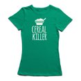 thumbnail image 1 of T-shirt Vert Kelly pour Femmes Cereal Killer, 1 of 1