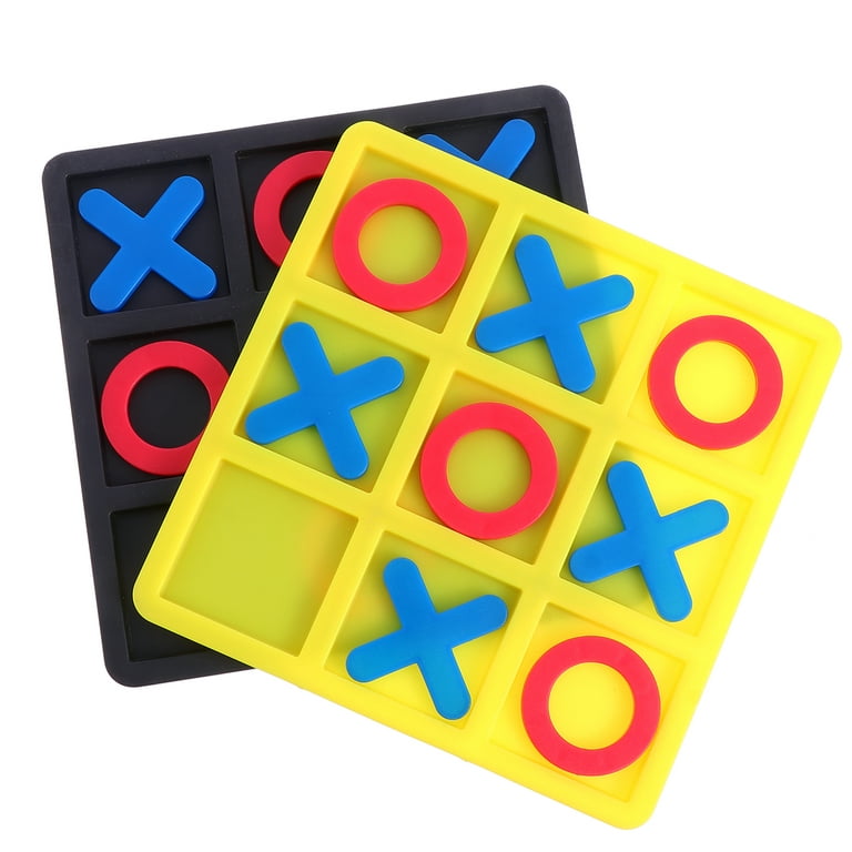 Pressman Plastic Tic Tac Toe Replacement Parts Board Game 5 - X And 5 - O