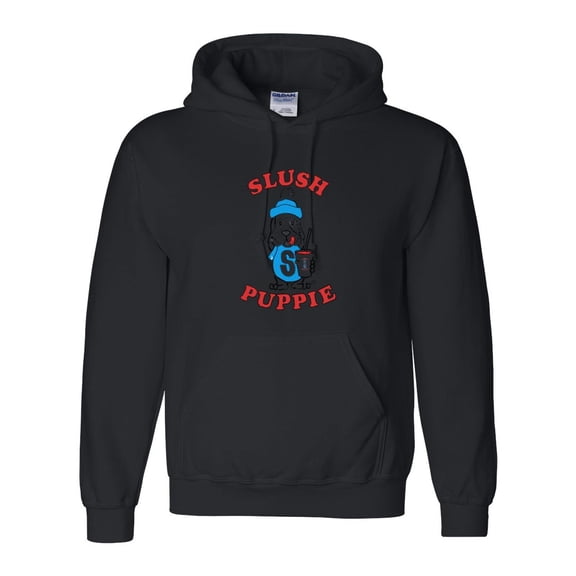 Slush Puppie Retro Vintage 80s Frozen Drink Mascot Graphic Hoodie