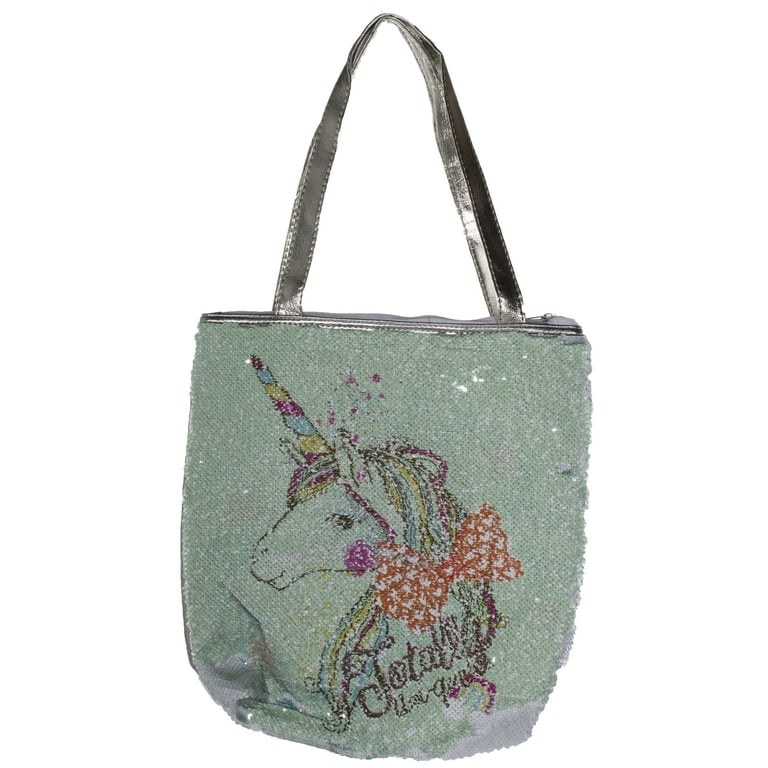 Unicorn Lovers Color Changing Sequin Tote Bag In Choice Of Style Walmart